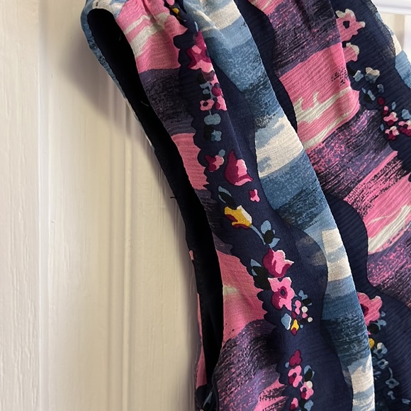 Anna Sui Silk Floral Dress - Picture 5 of 10